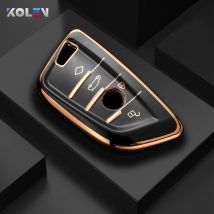 Modne etui z TPU na kluczyk samochodowy do BMW X1 X3 X5 X6 X7 1 3 5 6 7 Series G20 G30 G11 F15 F16
