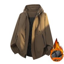 Winter Men Parka Jacket Warm Fashion Thickened Cotton Padded Jackets Hooded Casual Coats Male Windproof Plus Size 8xl Outwear