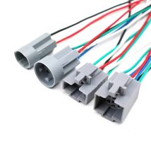 16mm 19mm 22Mm 25mm Power Cable Socket Connector For Metal Push Button Switch Wiring 2-6 Wires Stable Lamp Light Button 15cm