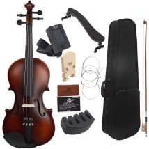 4/4 4/3 Violine Massivholz Natürliche Akustische Violine Linde Geige Professionelle Musikinstrument Mit Fall für Anfänger
