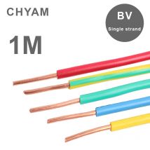 1 Meter 1 M 4/6mm2 Platz Einzigen Strang Kupfer BV Core Draht Flexible Harte Drähte Haushalt Dekoration