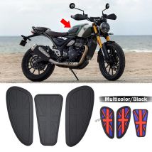 Motorrad Seite Tank pad Abdeckung Aufkleber Für Speed 400 SPEED 400 Scrambler 400X Scrambler 400x Tankpad T100 T120 speed twin 900 1200