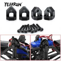 YEAHRUN Aluminum Alloy Front Rear Shock Heightened Towers Mount for TRX-4M Bronco Defender 1/18 RC Crawler Car Truck Model
