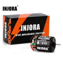 INJORA 540 Silnik szczotkowy Wodoodporny 13T 21T 35T 45T 55T 80T do 1:10 RC Car Crawler Axial SCX10