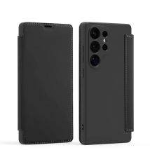 360 ° Voller Schutz Flüssigsilikon Flip Handyhülle für Samsung S25 Ultra S23 S22 S24 Ultra Plus Wallet Card Slot Bracket Cover