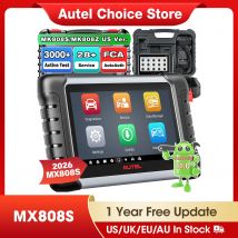 Autel MaxiCheck MX808S OBD2-Scanner, bidirektionale Auto-Diagnosetools, OE-Diagnose aller Systeme, 28+ Dienstleistungen, wie MK808S