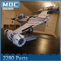 UCS N-1 Starfighter Moc Building Blocks Battle Spaceship DIY Assembly Technology Bricks Collection Display Toys Xmas Gifts