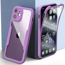 Odporne na wstrząsy przezroczyste etui 360 na telefon iPhone 16 15 13 12 14 11 Pro Max X XS XR 7 8 Plus Pokrowiec na obiektyw aparatu Pełna ochrona ekranu