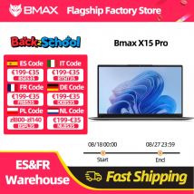 BMAX 15.6" X15 Pro 16GB RAM 512GB SSD Intel N95 CPU Windows 11 Notebook 1920*1080 Dual Wifi USB PC laptop DDR4
