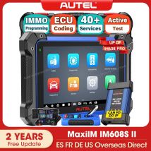 Autel MaxiIM IM608S II Programmatore di Chiavi, Strumento Diagnostico per Tutti i Sistemi, Programmazione ECU J2534, 3000+ Test, 2 Anni di Aggiornamenti