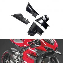 Für Ducati Panigale V4 Superleggera V4 2018 2020 2021 2023 3K Carbon Faser Winglets Motorrad Seite Winglets verkleidung Zubehör