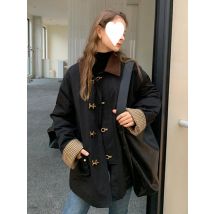 Y2k Long Sleeve Thicked Warm Jacket Tops Fashion Vintage Corduroy Cotton Coat Women Spring and Autumn New Lapel Neck Jackets