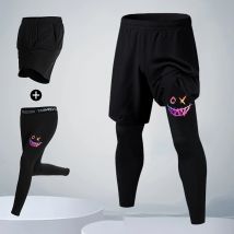 Fitness Trainingshose Herren Laufkompressionshose Quick Dry Gym Workout Leggings Männliche Sporthose