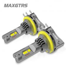 2 pz H15 Lampadine per fari a LED CANBUS 6500 K Bianco 30000LM Auto LED abbaglianti DRL Lampada di guida con ventola di raffreddamento Senza errori