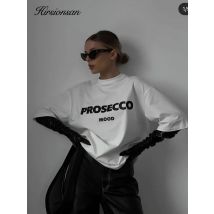 Hirsionsan 100% Baumwolle Brief druck T-Shirt Frauen 2024 Sommer neue grundlegende Vintage T-Shirt lässig lose schicke o Hals weibliche Paar Tops