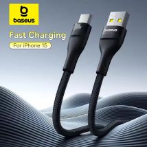 Baseus USB Type C Cable For iPhone 15/16 Pus/15 Pro/17 Pro Max Fast Charging Wire For Huawei Honor Data Cord For Samsung Oneplus