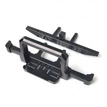 Aluminum Bull Bar TRX4 Classic Front Rear Bumper with Winch Tow Hook Mount for 1/10 RC Crawler TRX-4 Defender Upgrade