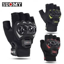 Motorrad Halbfinger Handschuhe Sommer Atmungsaktive Radfahren Handschuhe Männer Frauen Motorrad Halbe Finger Handschuhe Schutz Getriebe Anti-slip