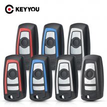 KEYYOU 3/4 Bottoni Chiave A Distanza Dell'automobile Intelligente Borsette Per BMW CAS4 F 3 5 7