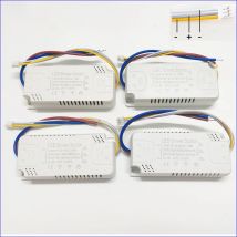LED Driver 3 color Adapter For LED Lighting AC220V Non-Isolating Transformer For LED Ceiling Light Replacement 12W-60W