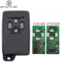 OEM 271451-6230 0500 4Buttons With Slider door remote Key for Toyota ESTIMA ISIS ALPHARD VELLFIRE VOXY NOAH 312Mhz  Japan model
