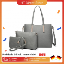 Miss Lulu Set di borse a tracolla da DONNA Borsa con manico grande da 3 pezzi Borsa da trasporto Borsa tote Borsa da donna Comoda