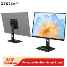 Supporto da tavolo in metallo per Monitor portatile rotante ZEUSLAP per monitor con montaggio VESA