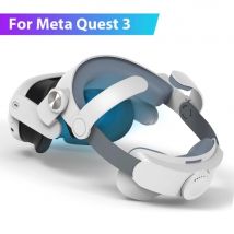 Cinturino Elite sostituibile per visore Meta Quest 3 VR Migliora il comfort Cinghia per la testa regolabile per casco accessori Meta Quest 3