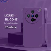 Original Phone Case for VIVO X200 Pro X200Pro Mini 5G Shell Soft High Qualtiy Liquid Silicone Lens Protection Classic Back Cover