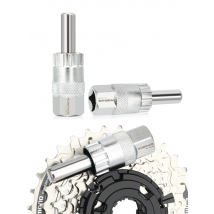 Bicycle Cassette Lockring Removal Tool Carbon Steel MTB Road Bike Cassette Sprocket Sleeve Cassette Flywheel Sprocket Remover
