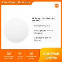 Official｜Mi Smart LED Ceiling Light (350mm)｜Control inteligente｜Interruptor Bluetooth integrado｜ A prueba de polvo e insectos
