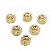 M1.6 M2 M2.5 M3 M4 M5 M6 M8 M10 M12 M14 M16 Solid Brass Copper Hex Nut Hexagon Nut DIN934