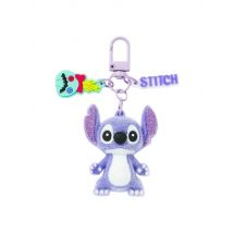 Disney Stitch Keychain Flocking Angel Keyring Backpack Toy Pendant Cute Car Key Ring Earphone Charms Decoration Gift for Friends
