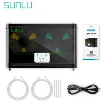 SUNLU S4 Filament-Trocknerbox, kompatibel mit PLA, PETG, ABS, TPU, PA, 4 Rollen, 1 kg, 1,75/2,85/3 mm Filament, einfache Bedienung und schneller Versand