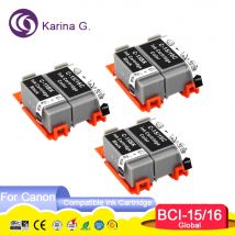 Compatibile con BCI15 BCI16 BCI-15 BCI-16 Cartuccia d'inchiostro per stampante Canon i70 /i80 PIXMA iP90