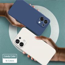 Soft Capa Liquid Silicone Phone Case for OPPO A6 Pro 4G 5G Global Half Wrapped Durable Camera Protection High Qualtiy Back Cover