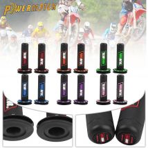 Manopole POWERMOTOR universali per moto 7/8 "22 24mm Manubrio Maniglia per Honda Yamaha KTM Dirt Pit Bike Motocross Accessori