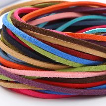 3 mm 1 m/Str koreanisches Samt-Kunstlederseil ist perfekt für handgefertigte Projekte!