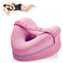 Memory Cotton Leg Pillow Hollow Heart Pregnancy Side Sleeper Sciatica Orthopedic Sciatica Support Back Hip Relief Pillow For Bed
