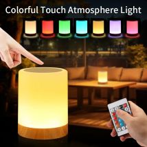 7/13 Farbwechsel LED Nachtlicht RGB Touch Control dimmbare Nachttisch lampe USB wiederauf ladbare Tisch lampe Nachttisch Dekor Geschenk