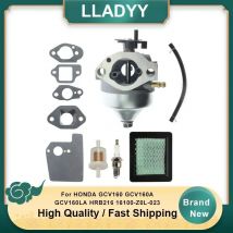 NUOVO Carburatore Regolabile Per HONDA GCV160 GCV160A GCV160LA HRB216 16100-Z0L-023
