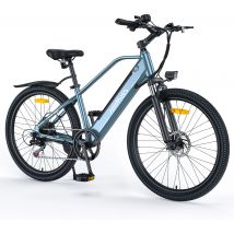 【Przedsprzedaż】Elektryczny rower górski HillMiles MileTrail, silnik 250W, bateria 36V 13Ah, prędkość 25 km/h, 42 N.m, przednie zawieszenie, 7 biegów, mechaniczne hamulce tarczowe, zaprojektowany do