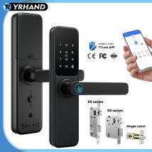 Bluetooth TTLock App Fingerprint Lock cerradura inteligente Touch Screen Smart Lock Security Digital Electronic Lock For Home