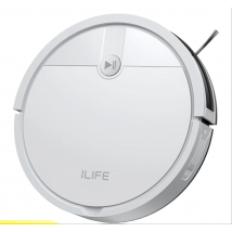 Odkurzacz automatyczny ILIFE V2, 120 minut pracy, samoładowający się robot odkurzający, cienki, cichy, idealny do sierści zwierząt i twardych podłóg