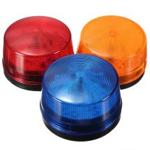 12V LED stroboscopico luce di emergenza rotante indicatore di traffico auto Flash Beacon Light LED arancione blu rosso Flash Car Warning Light
