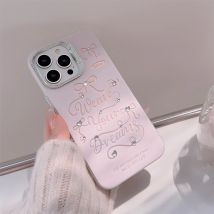 Pink INS Gilry Weave Your Dream Laser Hülle für iPhone 15 14 Plus 13 Pro Max Rückseite Handyhülle für 12 11 Pro Max X XS Max Capa