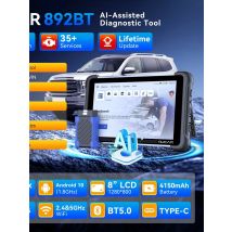 Lifetime Free Update MUCAR 892BT OBD2 Diagnostic Tool with Video Scope All System Diagnosis ECU Coding Bi-directional CANFD DOIP