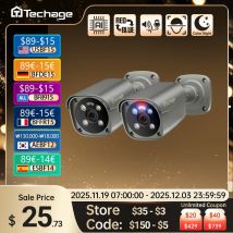 Techage UHD 4K 8MP 5MP Telecamera POE di sicurezza Smart AI Rilevamento umano Telecamera IP audio bidirezionale esterna CCTV Sorveglianza Notte a colori