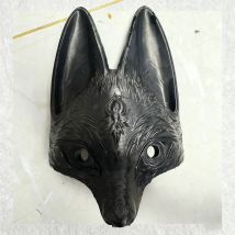Halloween Masquerade Party Prop Maschera di volpe per SILENT HILL F Gioco Shimizu Hinako Cosplay Mezza faccia per adulti Maschera di stampa 3D