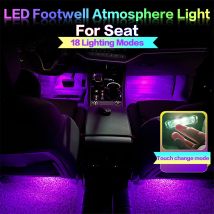 2X LED Auto Pedana Lampadine Lampada Atmosfera Accessori Auto Per SEAT Ateca Leon 5F MK3 Alhambra 7N Ibiza ST Toledo KG MK4